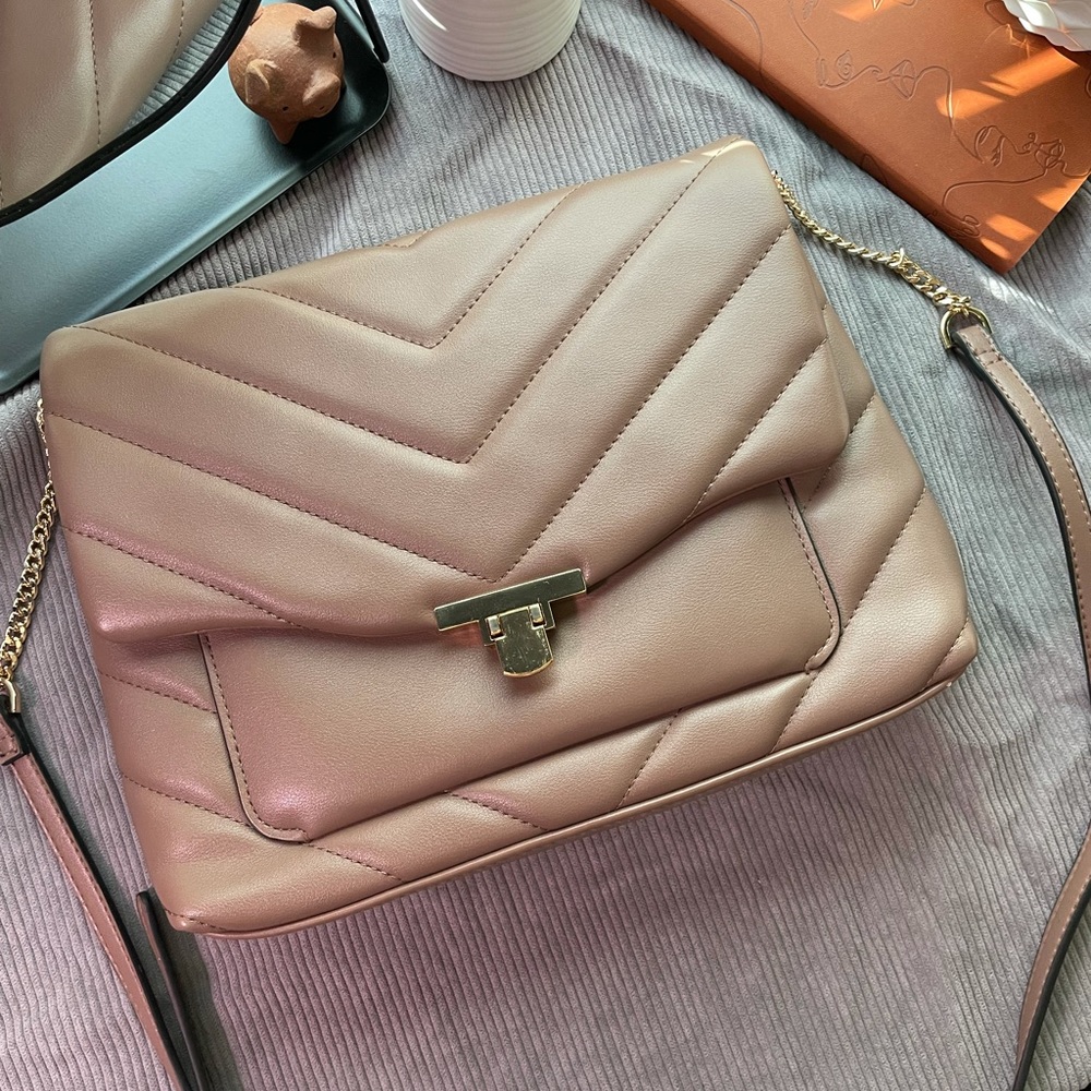 Quilted Boxy Crossbody Bag - A New Day